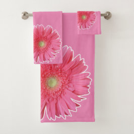 CONJUNTO DE TOALHAS FLOR  BADHANDTUCH SET