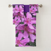 CONJUNTO DE TOALHAS FLORES BADHANDTUCH SET (Insitu)