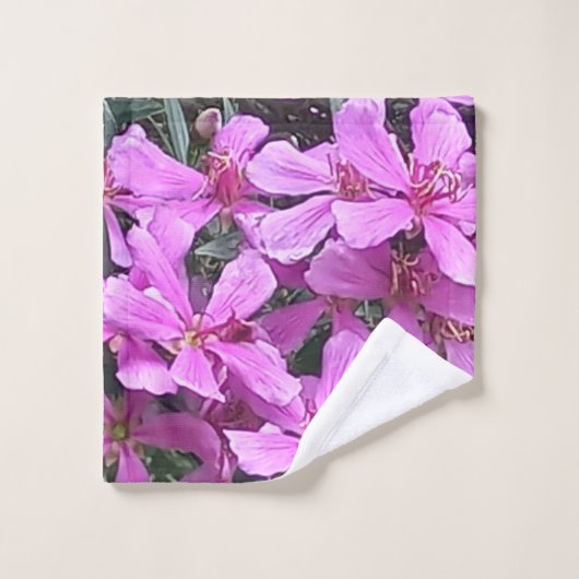 CONJUNTO DE TOALHAS FLORES BADHANDTUCH SET (Waschlappen)