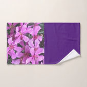 CONJUNTO DE TOALHAS FLORES BADHANDTUCH SET (Handtuch)