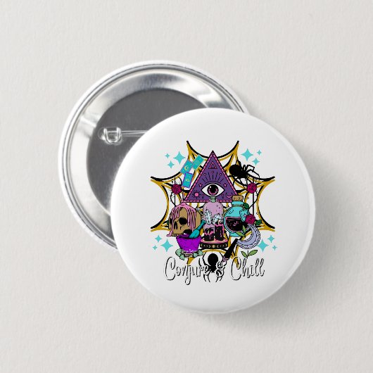 Conjure & Chill Button (Vorne & Hinten)