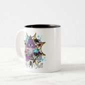 Conjure & Chill Zweifarbige Tasse (Vorderseite Links)