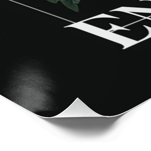 Conjure Enchant Bless the Path Purple Peony Poster (Ecke)