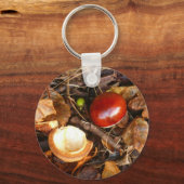 Conker und Seed Case Schlüsselanhänger (Vorderseite)