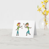 Conkers spielen karte (Gelbe Blume)