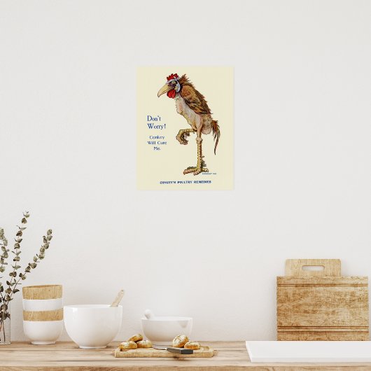 Conkeys Poultry Remeases Poster (Küche)