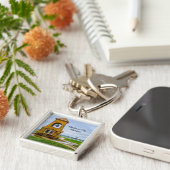 Conklerge Heritage Park Mackinaw City Schlüsselanhänger (Seite)