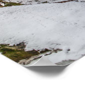 Conkle's Hollow im Winter Poster (Ecke)