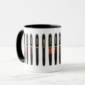 Conklin Nozacs in Schwarz Tasse (Vorderseite Links)