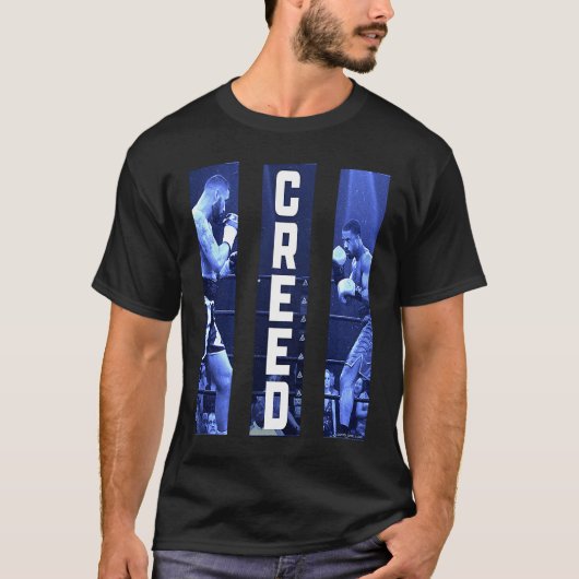 Conlan and Creed triptych blue T-Shirt (Vorderseite)