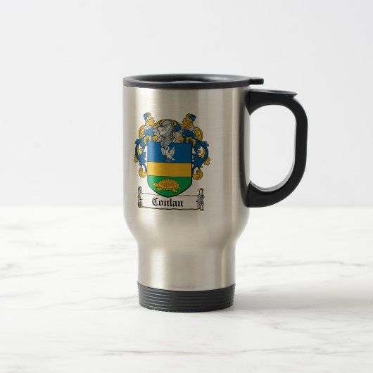 Conlan Familienwappen Reisebecher (Rechts)