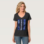 Conlan und Creed Triptychon blau T-Shirt (Vorderseite Vollansicht)
