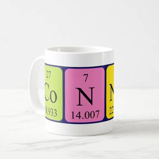 Connah Periodenname Tasse (Vorderseite Links)
