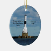 Conneaut Harbor West Breakwater Light Ornament (Rechts)