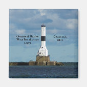 Conneaut Harbour West Breakwater Light Magnet (Vorne)