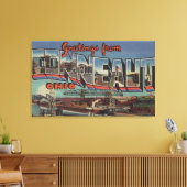 Conneaut, Ohio - Große Buchstabenszenen Leinwanddruck (Insitu (Wohnzimmer))