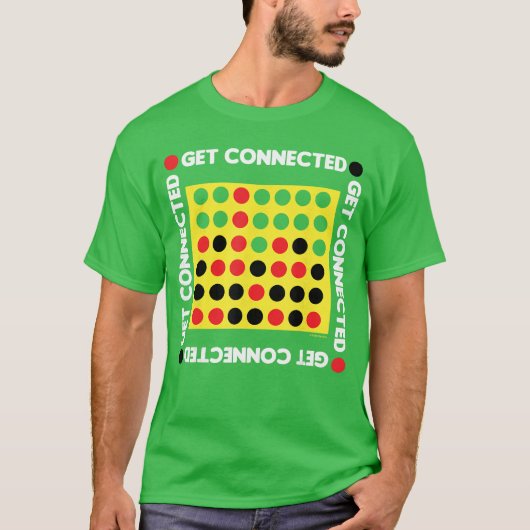 Connect Four Spiel Bo Up Junge T-Shirt (Vorderseite)