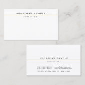 Connect With Us Elegant Modern Simple Business Visitenkarte (Vorne/Hinten)