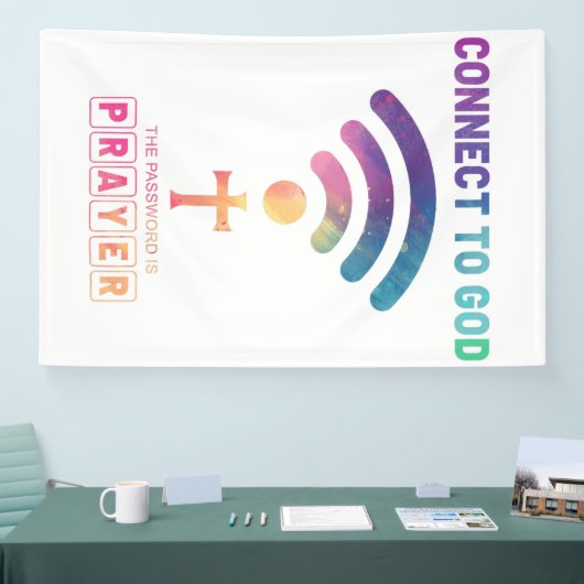 Connected by Prayer Banner (Messe)