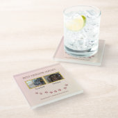 Connected Companion Tribute Glasuntersetzer (Schrägansicht)