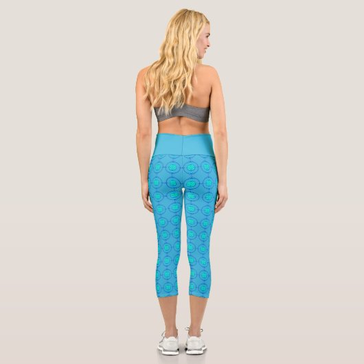 Connected Minds Capri Leggings (Rückseite)
