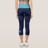 Connected Minds Capri Leggings (Rückseite)