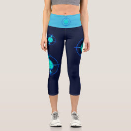 Connected Minds Capri Leggings