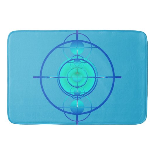 Connected Minds (Day Version) Badematte (Vorderseite)