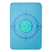 Connected Minds (Day Version) Badematte (Vorderseite Vertikal)