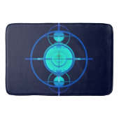 Connected Minds (Night Version) Badematte (Vorderseite)