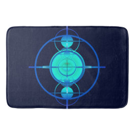 Connected Minds (Night Version) Badematte