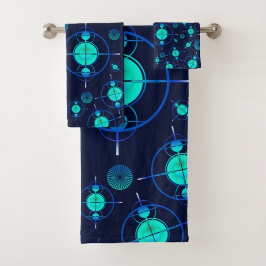 Connected Minds Pattern 2 Badhandtuch Set (Insitu)