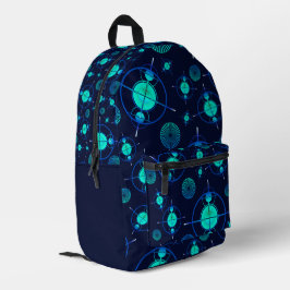 Connected Minds Pattern 2 Bedruckter Rucksack