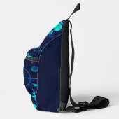 Connected Minds Pattern 2 Crossbody Bag (Rechts)