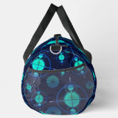 Connected Minds Pattern 2 Duffle Bag (Rechts)