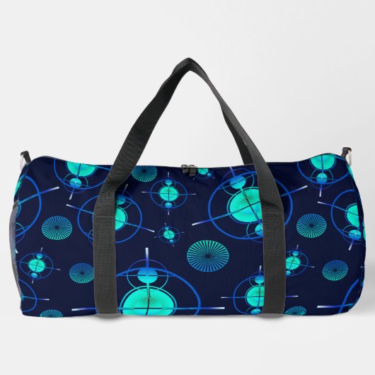 Connected Minds Pattern 2 Duffle Bag (Rückseite)