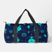 Connected Minds Pattern 2 Duffle Bag (Vorderseite)