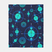 Connected Minds Pattern 2 Fleecedecke (Vorderseite)