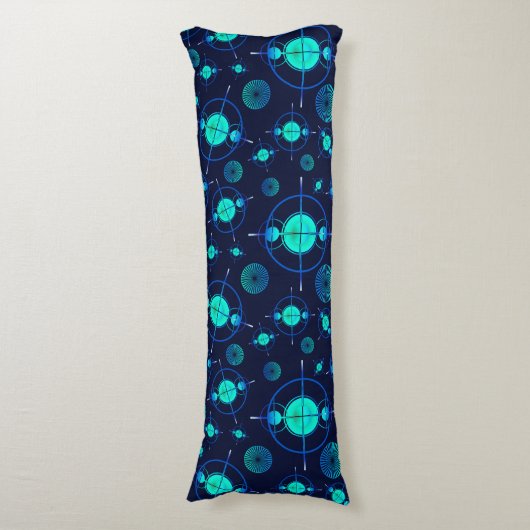 Connected Minds Pattern 2 Seitenschläferkissen (Vorderseite Vertikal)