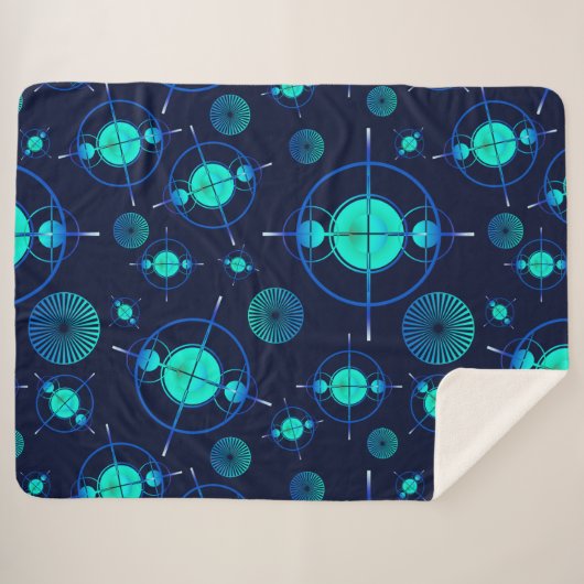 Connected Minds Pattern 2 Sherpadecke (Vorderseite (Horizontal))