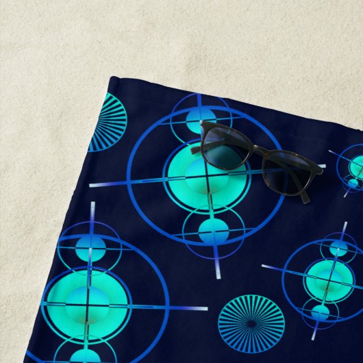 Connected Minds Pattern 2 Strandtuch (Beispiel)