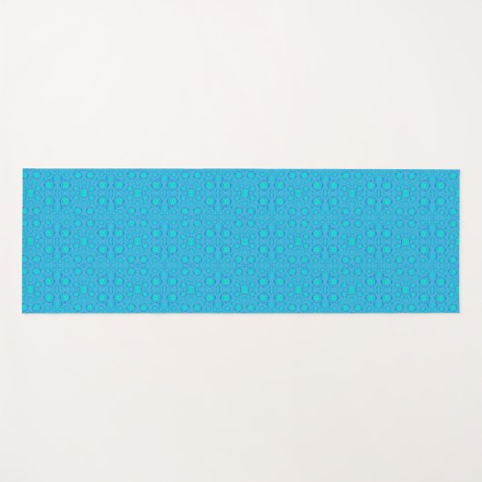 Connected Minds Pattern 2 Yogamatte (Vorderseite (Horizontal))