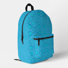 Connected Minds Pattern Bedruckter Rucksack