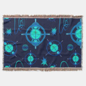 Connected Minds Pattern Decke (Vorderseite)