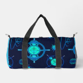 Connected Minds Pattern Duffle Bag (Vorderseite)