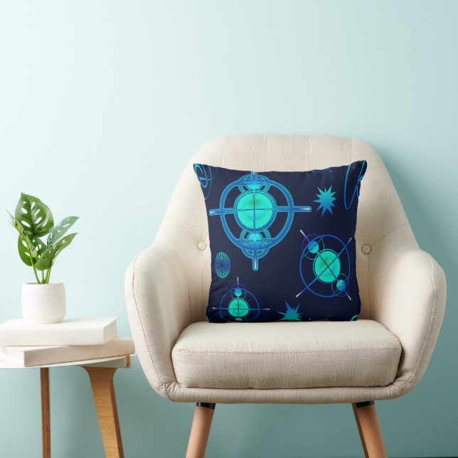 Connected Minds Pattern Kissen (Stuhl )