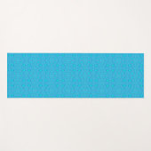Connected Minds Pattern Yogamatte (Vorderseite (Horizontal))