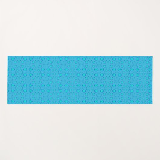 Connected Minds Pattern Yogamatte (Vorderseite (Horizontal))