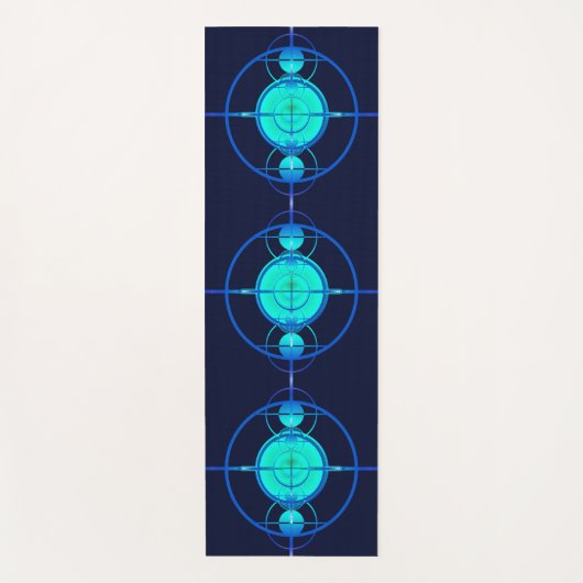 Connected Minds Yogamatte (Vorderseite)