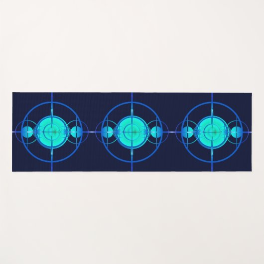 Connected Minds Yogamatte (Vorderseite (Horizontal))